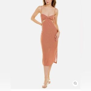 Suboo Billie Cut Out Midi Dress
